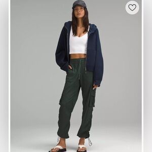 Lululemon dance studio mid rise, relaxed, fit cargo pant, size Large. NWT